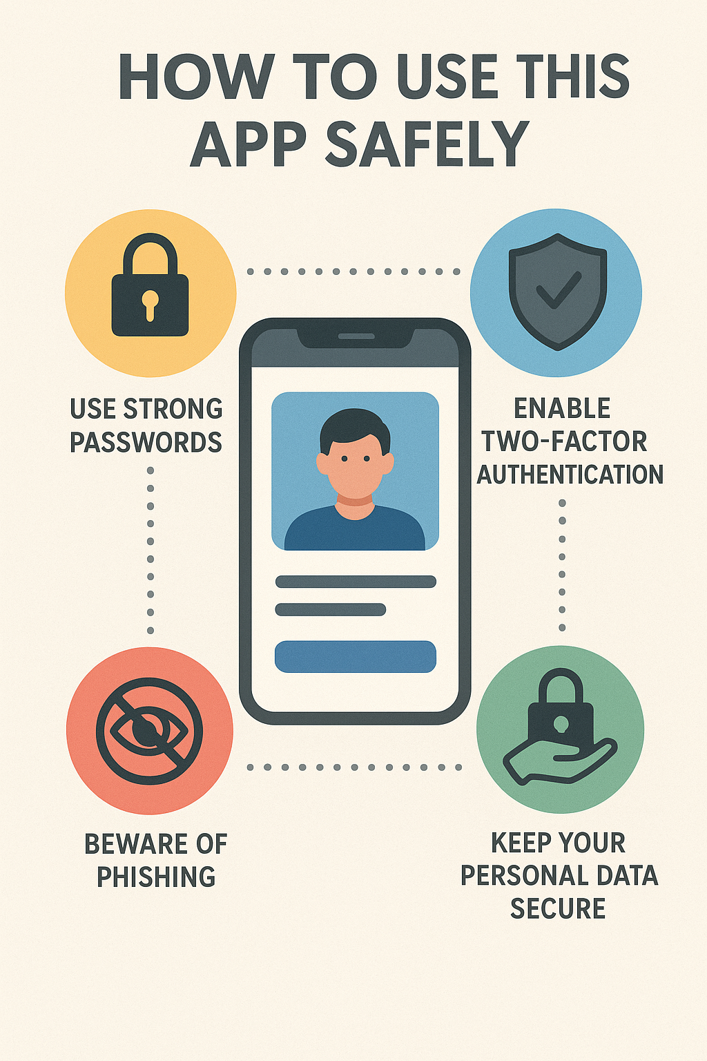 How to use this app safely? WORLDWIDE